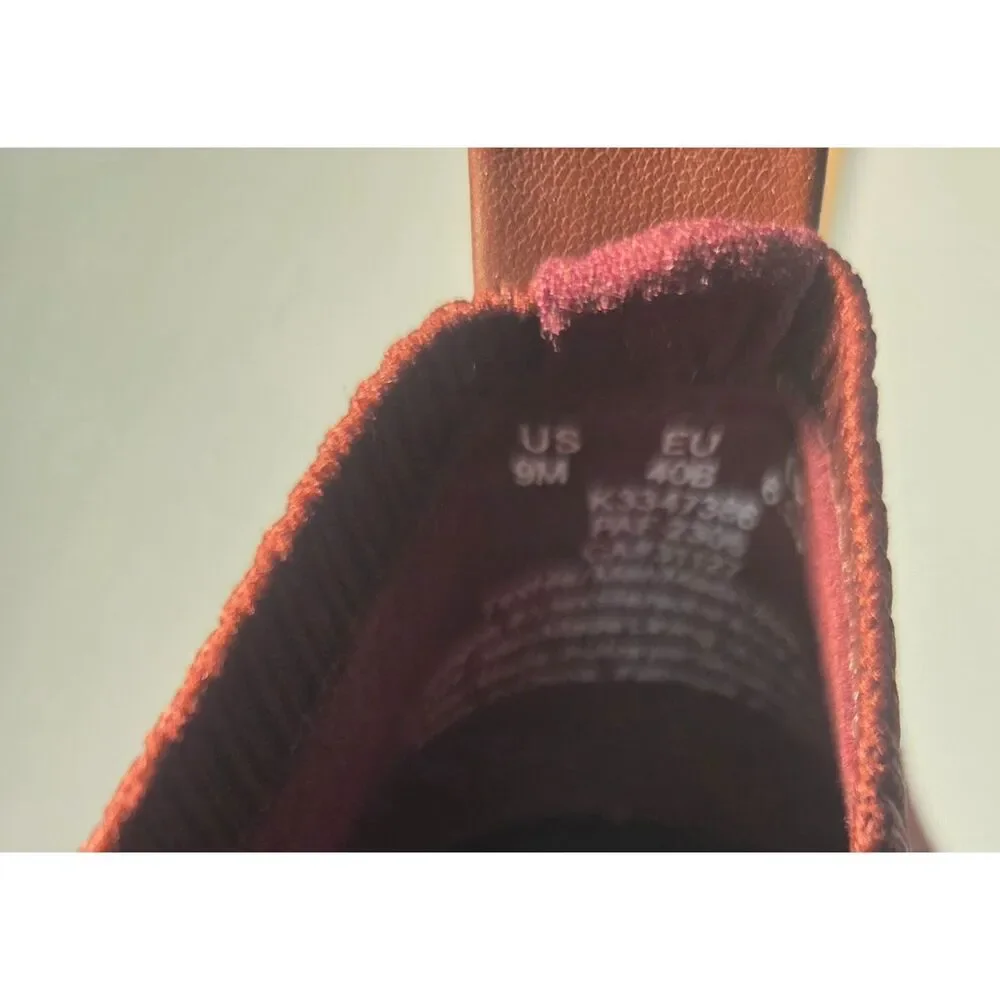 DKNY Sport Knit Slip-On Sneakers Maroon Women’s Size 9 Brand new